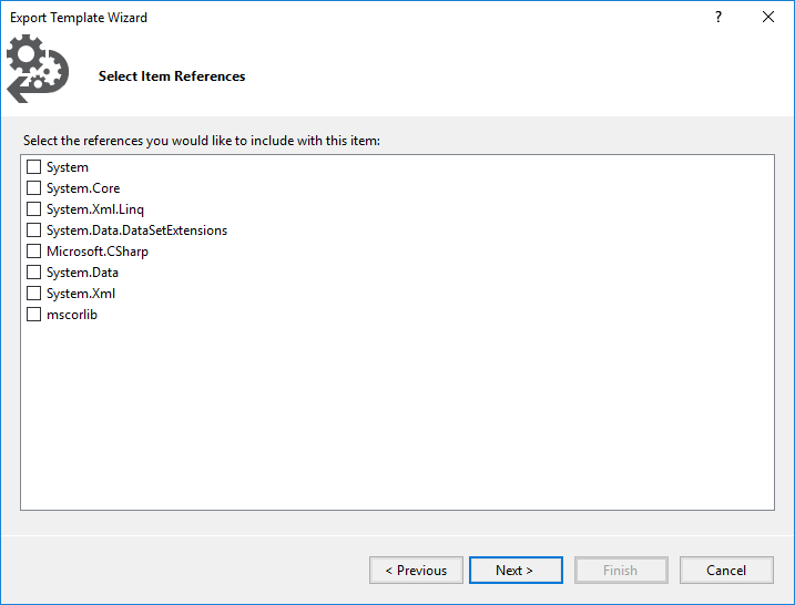 Visual Studio Item Templates