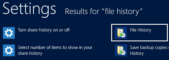 Windows 8 Search Results