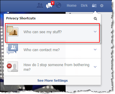 Facebook Privacy who can see my stuff