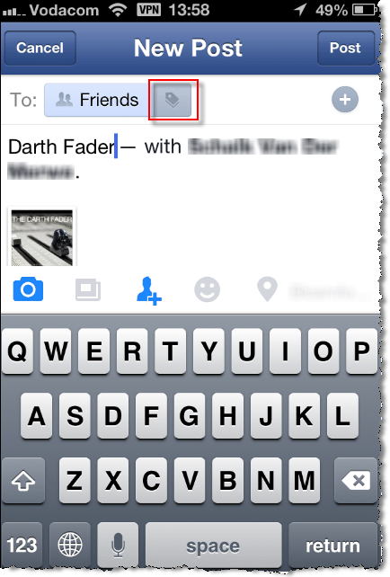 facebook privacy tag friends
