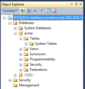 Azure Databases