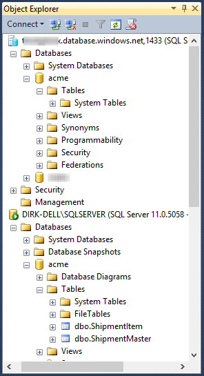 Azure Databases