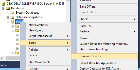 Azure Databases