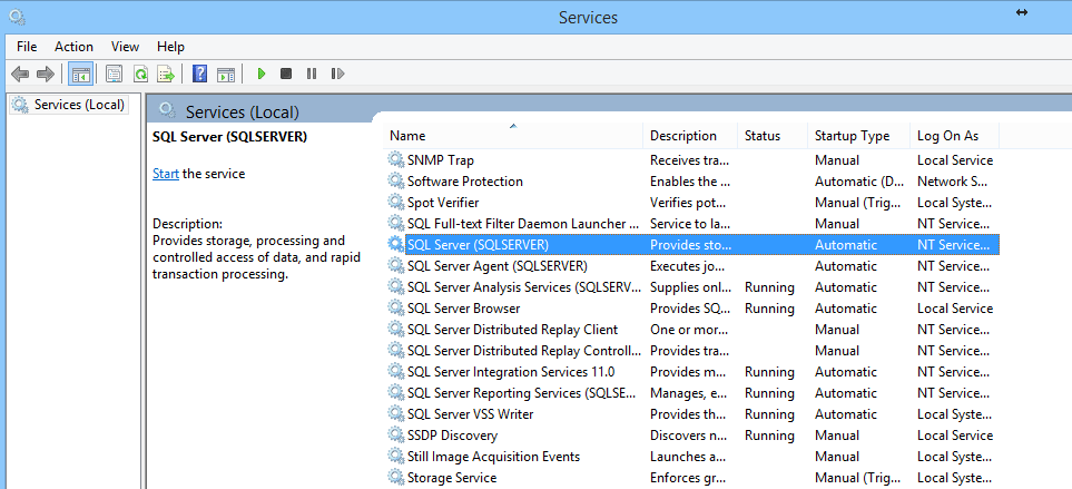 Connecting SQL Fails