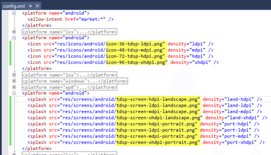 Visual Studio Enterprise 2015 Configure config file