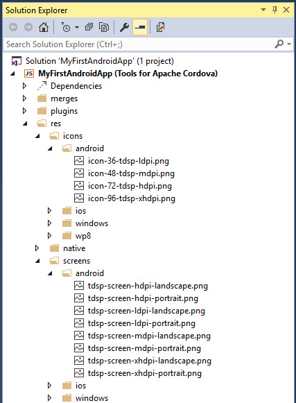 Visual Studio Enterprise 2015 Splash Screen Files